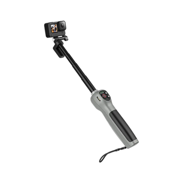Bastão extensível com controle